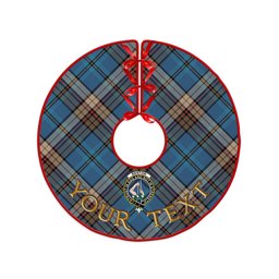 ScotsTee Shop Scottish Renton Ancient Clan Crest Tartan Christmas Tree Skirt