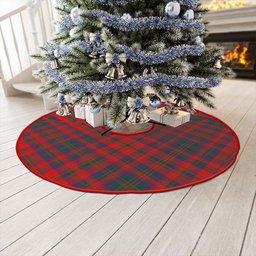 ScotsTee Shop Scottish Matheson Modern Clan Crest Tartan Christmas Tree Skirt
