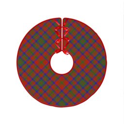ScotsTee Shop Scottish Matheson Ancient Clan Crest Tartan Christmas Tree Skirt