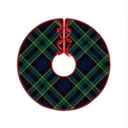 ScotsTee Shop Scottish Mowat Modern Clan Crest Tartan Christmas Tree Skirt