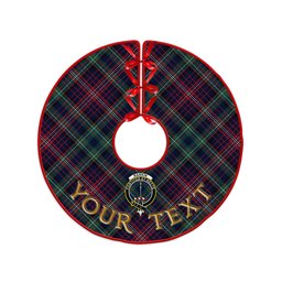 ScotsTee Shop Scottish Rankin Modern Clan Crest Tartan Christmas Tree Skirt