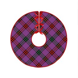 ScotsTee Shop Scottish Montgomery Ancient Clan Crest Tartan Christmas Tree Skirt