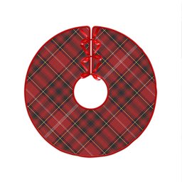 ScotsTee Shop Scottish Murray Plaid Artifact Weathered Clan Crest Tartan Christmas Tree Skirt
