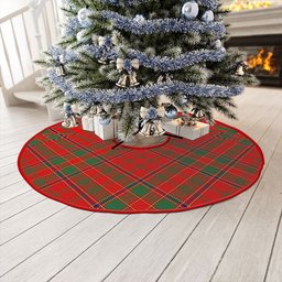 ScotsTee Shop Scottish Munro (Logan) Modern Clan Crest Tartan Christmas Tree Skirt