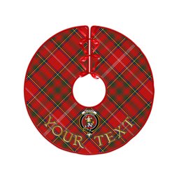 ScotsTee Shop Scottish Murray Plaid Artifact Modern Clan Crest Tartan Christmas Tree Skirt
