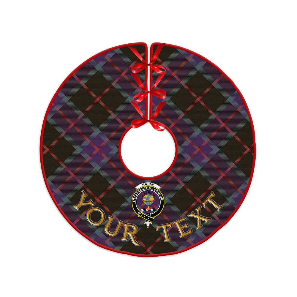 ScotsTee Shop Scottish Nairn Weathered Clan Crest Tartan Christmas Tree Skirt