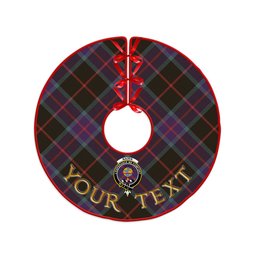 ScotsTee Shop Scottish Nairn Weathered Clan Crest Tartan Christmas Tree Skirt