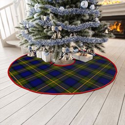 ScotsTee Shop Scottish More (Muir) Clan Crest Tartan Christmas Tree Skirt