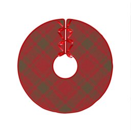 ScotsTee Shop Scottish MacQuarrie (MacGuarie) Weathered Clan Crest Tartan Christmas Tree Skirt