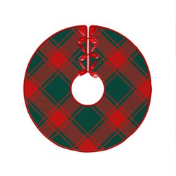ScotsTee Shop Scottish Middleton Weathered Clan Crest Tartan Christmas Tree Skirt