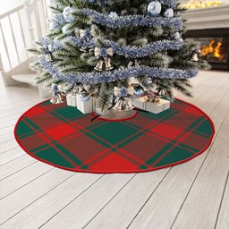 ScotsTee Shop Scottish Middleton Weathered Clan Crest Tartan Christmas Tree Skirt