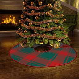ScotsTee Shop Scottish Middleton Weathered Clan Crest Tartan Christmas Tree Skirt