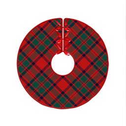 ScotsTee Shop Scottish MacKintosh Modern Clan Crest Tartan Christmas Tree Skirt