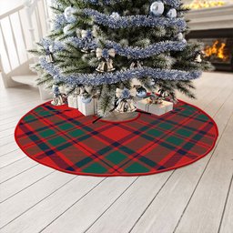ScotsTee Shop Scottish MacKintosh Modern Clan Crest Tartan Christmas Tree Skirt