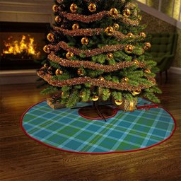 ScotsTee Shop Scottish Miller Ancient Clan Crest Tartan Christmas Tree Skirt