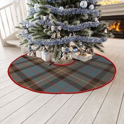 ScotsTee Shop Scottish MacWilliam (Williamson) Weathered Clan Crest Tartan Christmas Tree Skirt