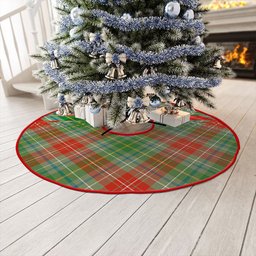 ScotsTee Shop Scottish Muirhead Ancient Clan Crest Tartan Christmas Tree Skirt