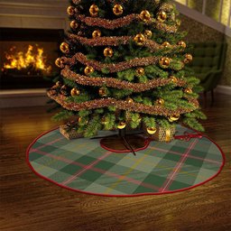 ScotsTee Shop Scottish Symington Modern Clan Crest Tartan Christmas Tree Skirt