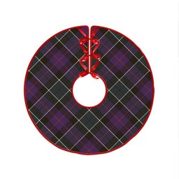 ScotsTee Shop Scottish Syme Weathered Clan Crest Tartan Christmas Tree Skirt