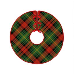 ScotsTee Shop Scottish Martin Ancient Clan Crest Tartan Christmas Tree Skirt