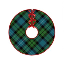 ScotsTee Shop Scottish MacKirdy Ancient Clan Crest Tartan Christmas Tree Skirt
