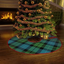 ScotsTee Shop Scottish MacKirdy Ancient Clan Crest Tartan Christmas Tree Skirt