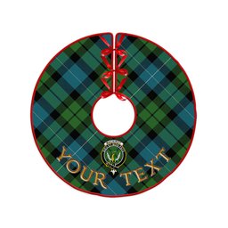 ScotsTee Shop Scottish MacKirdy Ancient Clan Crest Tartan Christmas Tree Skirt