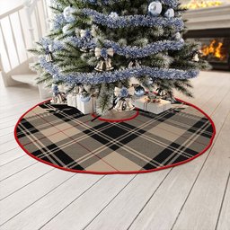 ScotsTee Shop Scottish Moffat Weathered Clan Crest Tartan Christmas Tree Skirt