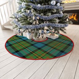 ScotsTee Shop Scottish MacLaren Ancient Clan Crest Tartan Christmas Tree Skirt