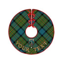 ScotsTee Shop Scottish MacLaren Ancient Clan Crest Tartan Christmas Tree Skirt