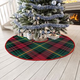ScotsTee Shop Scottish Martin Modern Clan Crest Tartan Christmas Tree Skirt