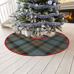 ScotsTee Shop Scottish MacKirdy Weathered Clan Crest Tartan Christmas Tree Skirt