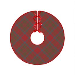 ScotsTee Shop Scottish MacKintosh Weathered Clan Crest Tartan Christmas Tree Skirt