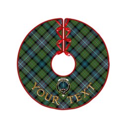 ScotsTee Shop Scottish Rankin (Dalgliesh) Ancient Clan Crest Tartan Christmas Tree Skirt