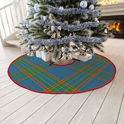 ScotsTee Shop Scottish Ralston UK Ancient Clan Crest Tartan Christmas Tree Skirt