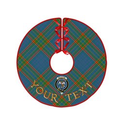 ScotsTee Shop Scottish Ralston UK Ancient Clan Crest Tartan Christmas Tree Skirt