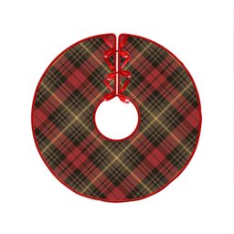 ScotsTee Shop Scottish Martin Weathered Clan Crest Tartan Christmas Tree Skirt