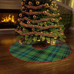 ScotsTee Shop Scottish Stewart Hunting Ancient Clan Crest Tartan Christmas Tree Skirt