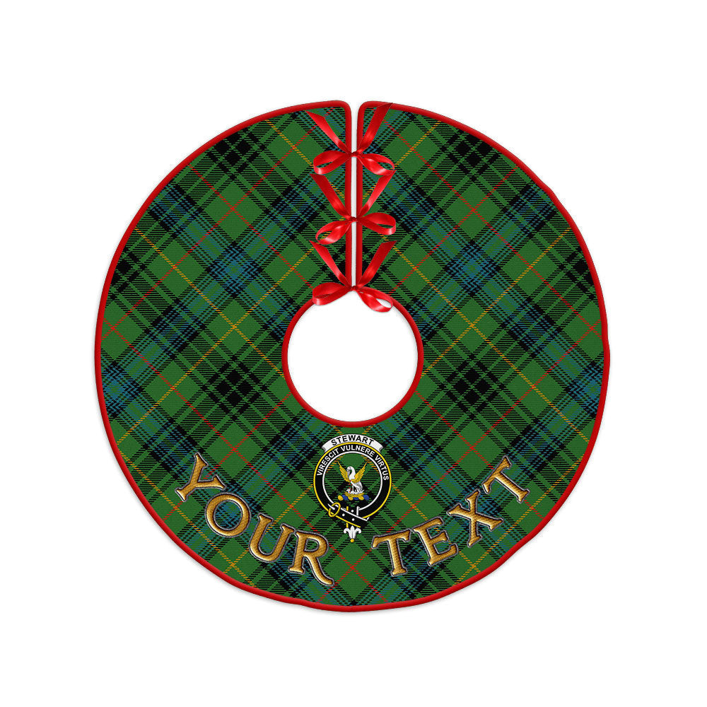 ScotsTee Shop Scottish Stewart Hunting Ancient Clan Crest Tartan Christmas Tree Skirt