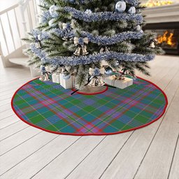 ScotsTee Shop Scottish Pitcairn Hunting Ancient Clan Crest Tartan Christmas Tree Skirt