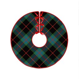ScotsTee Shop Scottish Nairn Ancient Clan Crest Tartan Christmas Tree Skirt