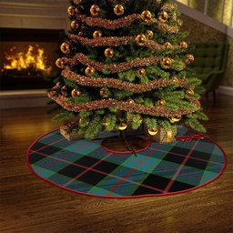 ScotsTee Shop Scottish Nairn Ancient Clan Crest Tartan Christmas Tree Skirt