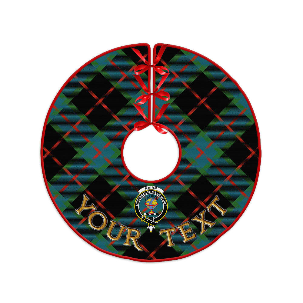 ScotsTee Shop Scottish Nairn Ancient Clan Crest Tartan Christmas Tree Skirt