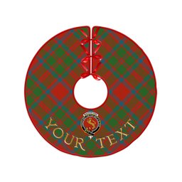 ScotsTee Shop Scottish MacKintosh Ancient Clan Crest Tartan Christmas Tree Skirt