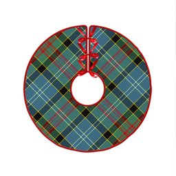 ScotsTee Shop Scottish Walkinshaw Clan Crest Tartan Christmas Tree Skirt