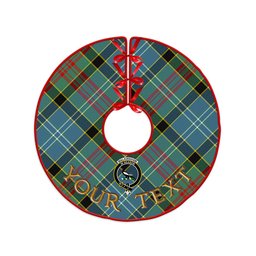 ScotsTee Shop Scottish Walkinshaw Clan Crest Tartan Christmas Tree Skirt