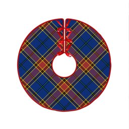 ScotsTee Shop Scottish Traill (Trayle) Modern Clan Crest Tartan Christmas Tree Skirt