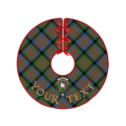 ScotsTee Shop Scottish Tennant Ancient Clan Crest Tartan Christmas Tree Skirt
