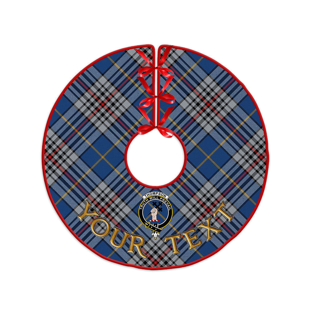 ScotsTee Shop Scottish Thompson Variant (Thomson Variant) Modern Clan Crest Tartan Christmas Tree Skirt