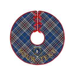 ScotsTee Shop Scottish Thompson Variant (Thomson Variant) Modern Clan Crest Tartan Christmas Tree Skirt